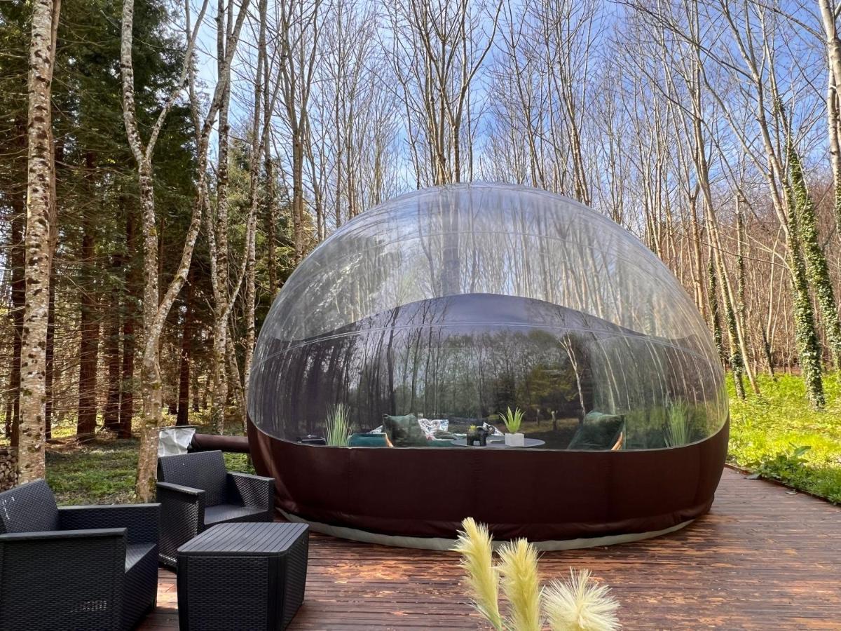Logement Insolite "Bubble Jungle" Saint-Evarzec Exterior photo